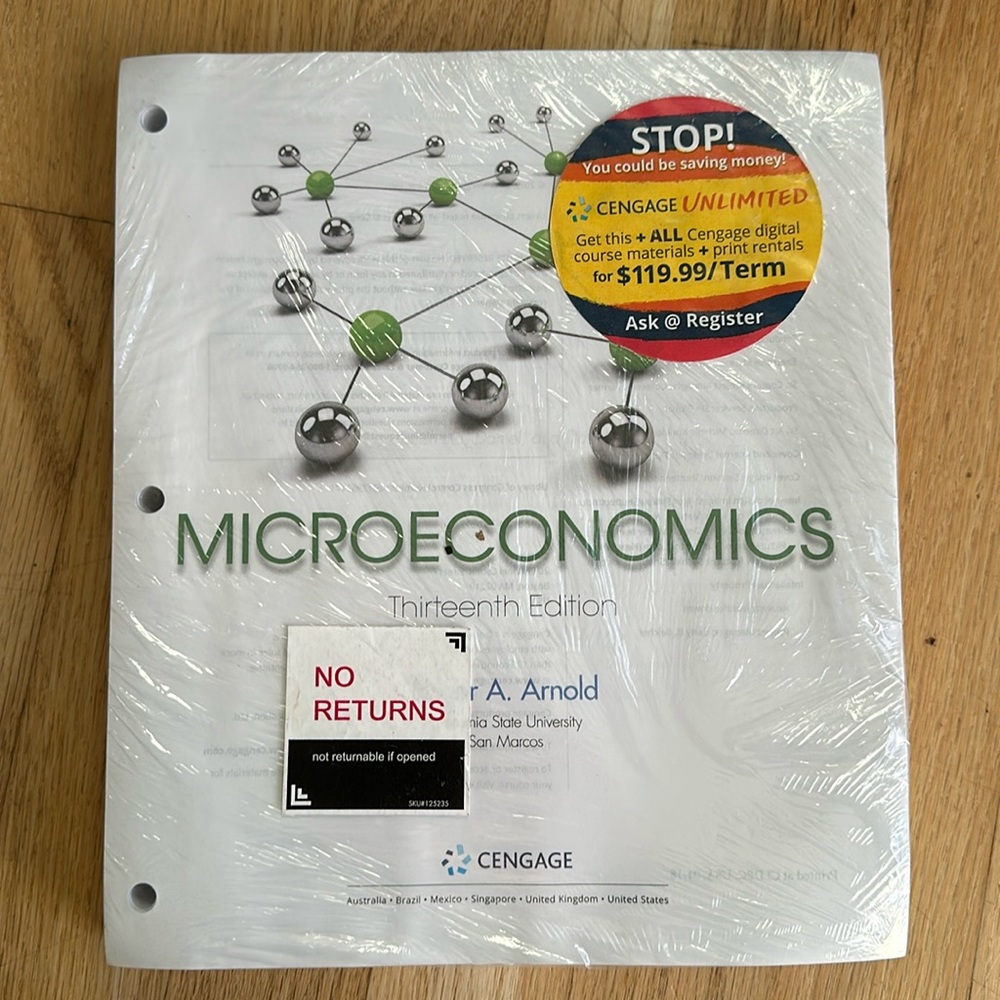 Microeconomics 13th edition